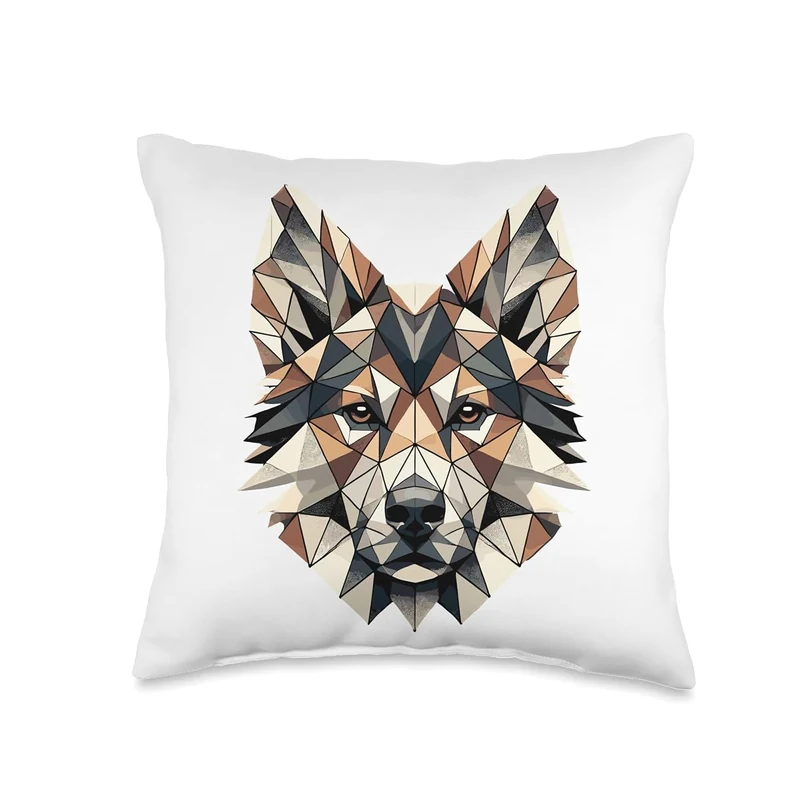 Geometric Art Throw Pillow Canaan Pillows Pillows